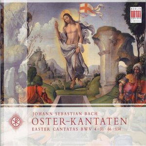 “Bach: Easter Cantatas BWV 4, 31, 66, 134”的封面