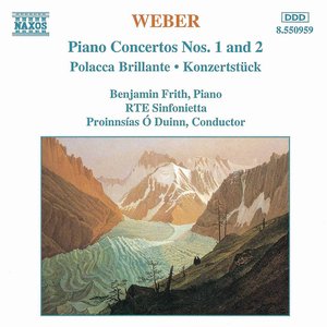 “Weber: Piano Concertos Nos. 1 and 2 / Polacca Brillante”的封面