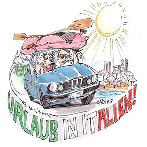 “Urlaub in Italien”的封面