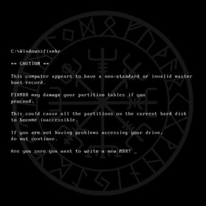“fixmbr”的封面