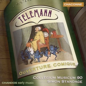 Изображение для 'Telemann: Ouverture Comique (Collegium Musicum 90 & Simon Standage)'