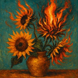 “Vincent's Tale - Prologue - Sunflowers”的封面