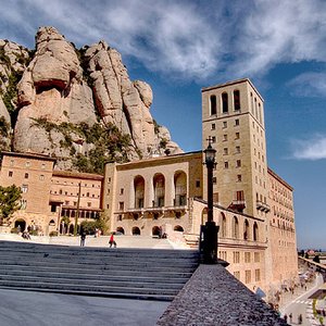 'Choir of the Benedictine Abbey Montserrat monastery' için resim