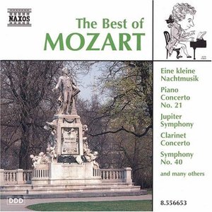 “The Best of Mozart (1756-1791)”的封面