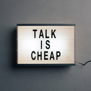 Image for 'Talk Is Cheap - Single'