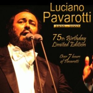 '75th Birthday Limited Edition - Luciano Pavarotti' için resim