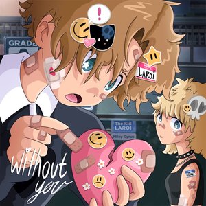 “WITHOUT YOU (with Miley Cyrus)”的封面