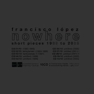 Image for 'Nowhere Short Pieces 1983 To 2003'