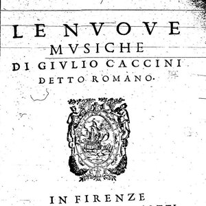 “Giulio Caccini”的封面