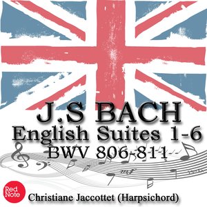 “Bach: English Suites 1-6 BWV 806-811”的封面