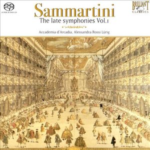 “Sammartini: The Late Symphonies, Vol. I”的封面