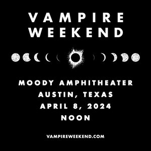 “Total Solar Eclipse: Live from Moody Amphitheater | Austin, Texas | April 8th, 2024”的封面