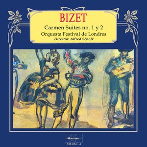 “Bizet: Carmen, Suites No. 1 y 2”的封面