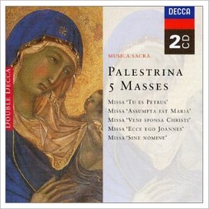 'Palestrina - 5 Masses (Decca)' için resim