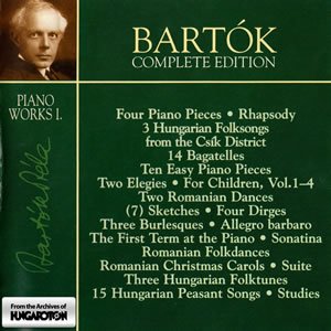 Image for 'Bartók Complete Edition: Piano Works I'