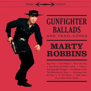 “Gunfighter Ballads and Trail Songs”的封面