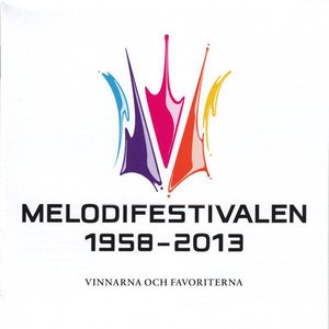 “Melodifestivalen 1958 - 2013”的封面