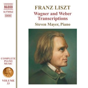 Imagem de 'Liszt Complete Piano Music, Vol. 33: Wagner & Weber Transcriptions'