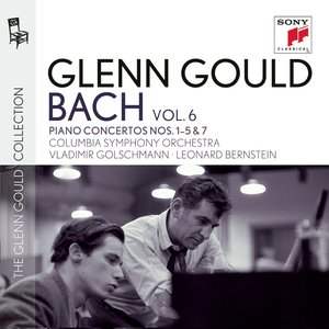 'Glenn Gould plays Bach: Piano Concertos Nos. 1 - 5 BWV 1052-1056 & No. 7 BWV 1058' için resim