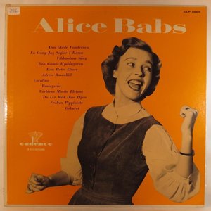 Image for 'Alice Babs'