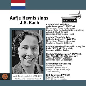 “Aafje Heynis Sings J. S. Bach”的封面