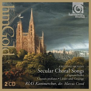 “Brahms: Secular Choral Songs; Zigeunerlieder”的封面