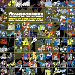 “The Transformers Legends of the Microns Sound of Evolution Vol.2”的封面