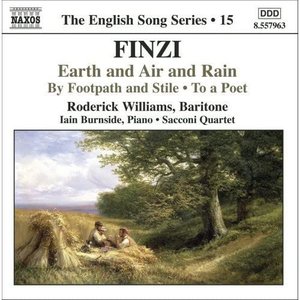 Imagem de 'Finzi: Earth and Air and Rain / To A Poet / By Footpath and Stile (English Song, Vol. 15)'