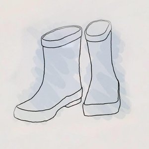 “Blue Rain Boots”的封面