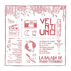 “La balada de Delirio y Equilibrio”的封面