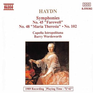 Zdjęcia dla 'Haydn: Symphonies, Vol. 4 (Nos. 45, 48, 102)'