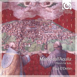 “Marco dall'Aquila: Pieces for lute”的封面