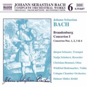 Image for 'BACH, J.S.: Brandenburg Concertos, Vol. 1'