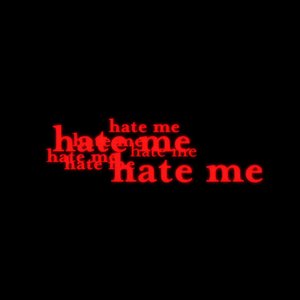 Bild für 'hate me'