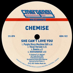 “She Can't Love You (Purple Disco Machine Edit)”的封面