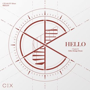 “CIX 4th EP Album ‘HELLO’ Chapter Ø. Hello, Strange Dream”的封面