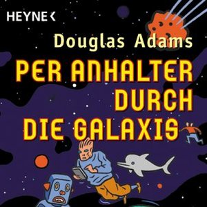 “Per Anhalter durch die Galaxis”的封面