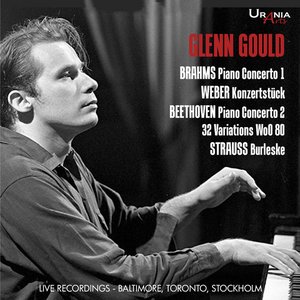 “Glenn Gould Plays Piano Concertos”的封面
