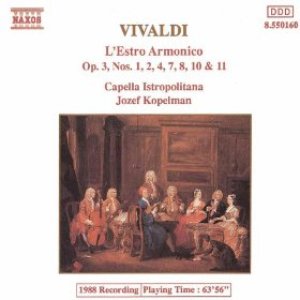 'Vivaldi: L´Estro Armonico, Op. 3' için resim