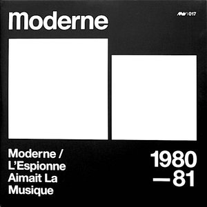 “Moderne / L'Espionne Aimait La Musique”的封面