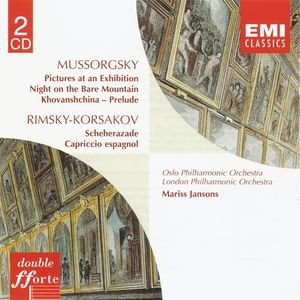 Image for 'Mussorgsky:Pictures at an Exhibition etc/Rimsky-Korsakov:Scheherazade etc'