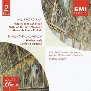 Imagem de 'Mussorgsky:Pictures at an Exhibition etc/Rimsky-Korsakov:Scheherazade etc'