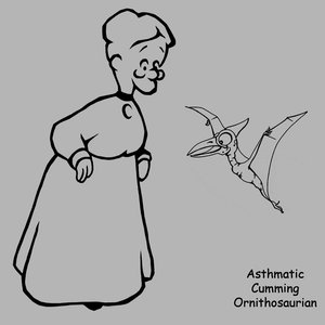 Изображение для 'Asthmatic Cumming Ornithosaurian'