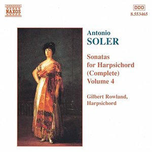 “SOLER, A.: Sonatas for Harpsichord, Vol. 4”的封面