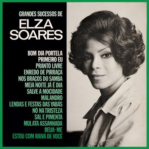 “Grandes sucessos de Elza Soares”的封面