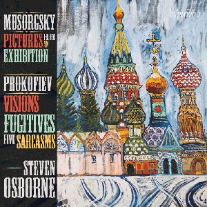 Изображение для 'Mussorgsky: Pictures from an Exhibition; Prokofiev: Visions Fugitives & Sarcasms'