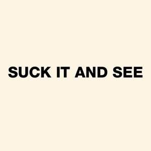 Bild für 'Suck It and See'