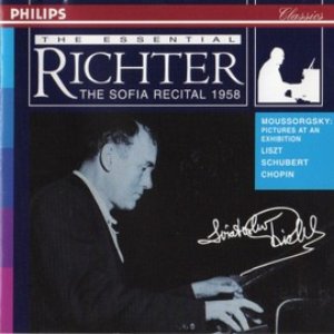 “Chopin / Liszt / Mussorgsky / Schubert: The Sofia Recital 1958”的封面