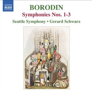 “Borodin: Symphonies Nos. 1-3”的封面