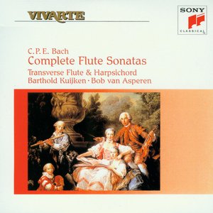Изображение для 'Bach, C.P.E.: Complete Flute Sonatas [Sony Classical, 1993]'